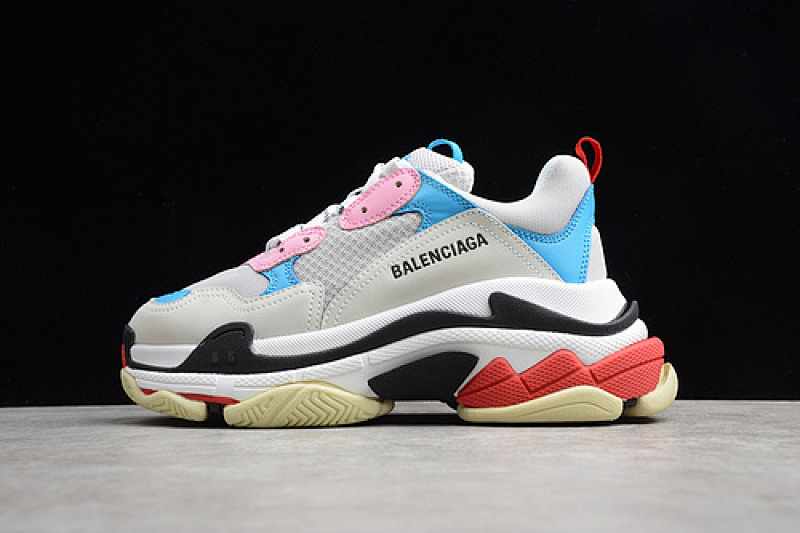 BALENCIAGA TRIPLE S 【470】[ECBA700336A]-[GZ TESS.S_001.GOMMA SNEAKER WHITE∕GREY∕BLACK]-[WOMAN︰35-39
