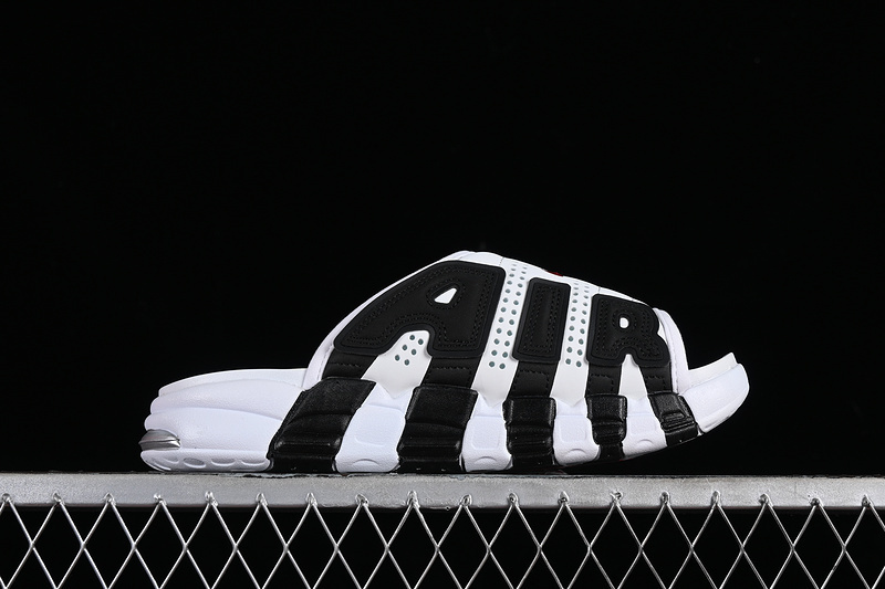 Sandal 【210】[FB7818-100]-[AIR MORE UPTEMPO SLIDE WHITE∕BLACK∕VARSITY RED]-[WOMAN︰36-39]