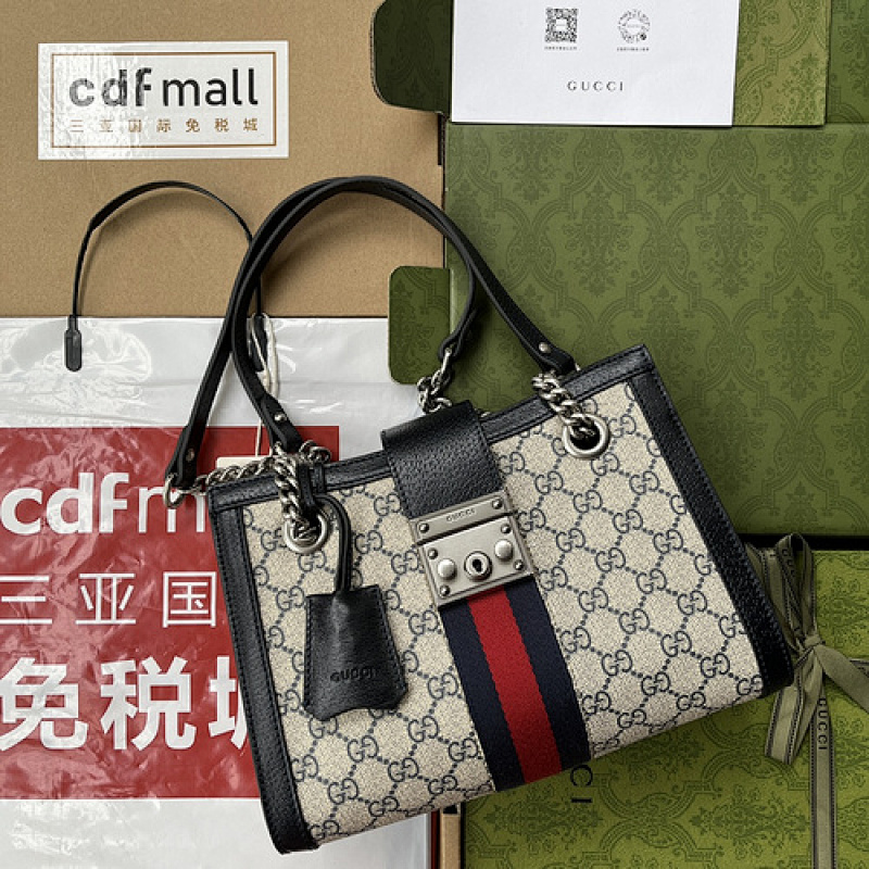 Gucci bags GG padloc shoulder bag(321B)