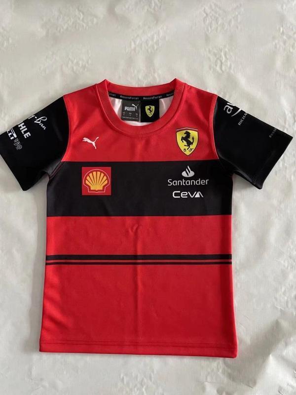 mercedes ferrari 22 red black shirts kid size 16 267BA8
