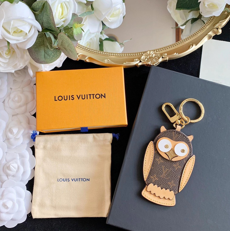 LV OWL BAG CHARM AND KEY HOLDER M69482(784A)