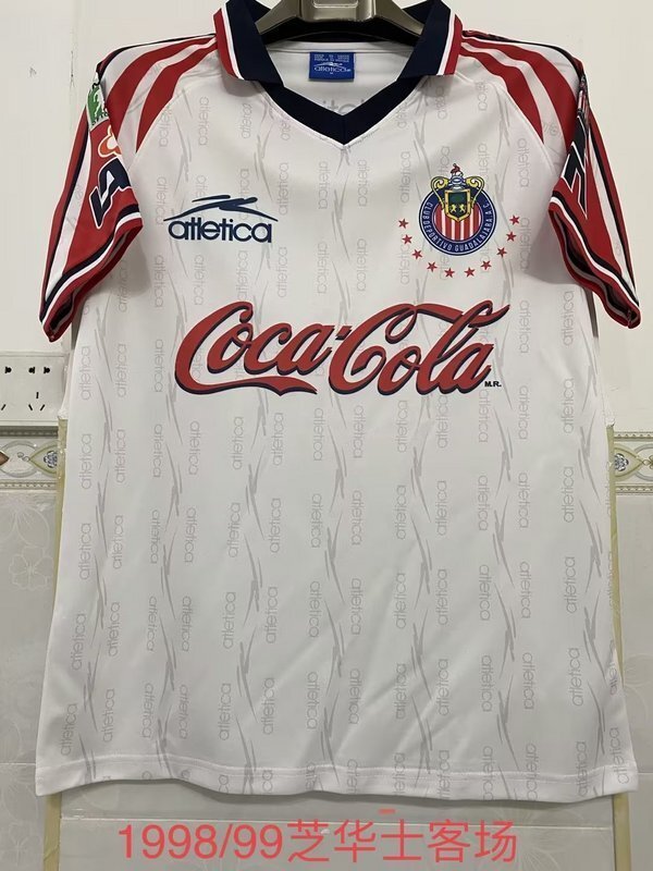 retro jersey Chivas retro Home soccer jersey 1998 maglia calcio maillot football camise