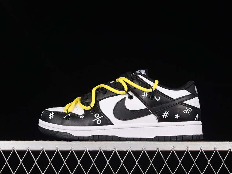 dunk 330 DD1391 100 DUNK LOW WHITE BLACK WOMAN 36 39 MAN 40 46 66A3