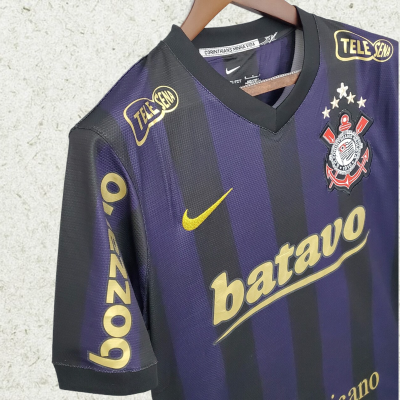 Retro 09∕10 Corinthians away soccer jerseys Camiseta de fútbol Football Shyupoo camisas de time