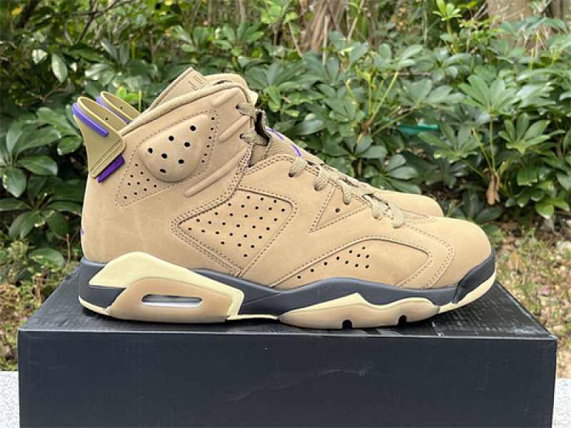 jordan 6 Air Jordan 6 Gore Tex Brown Kelp FD1643 300 40 47.57AC4
