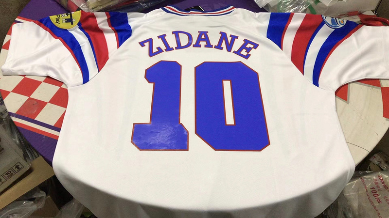 vintage France retro away jerseys 1996 maglia calcio maillot football camisetas futbol4