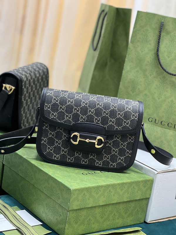 Gucci bags GG Horsebit 1955 CROSSBODYBAG(8412)