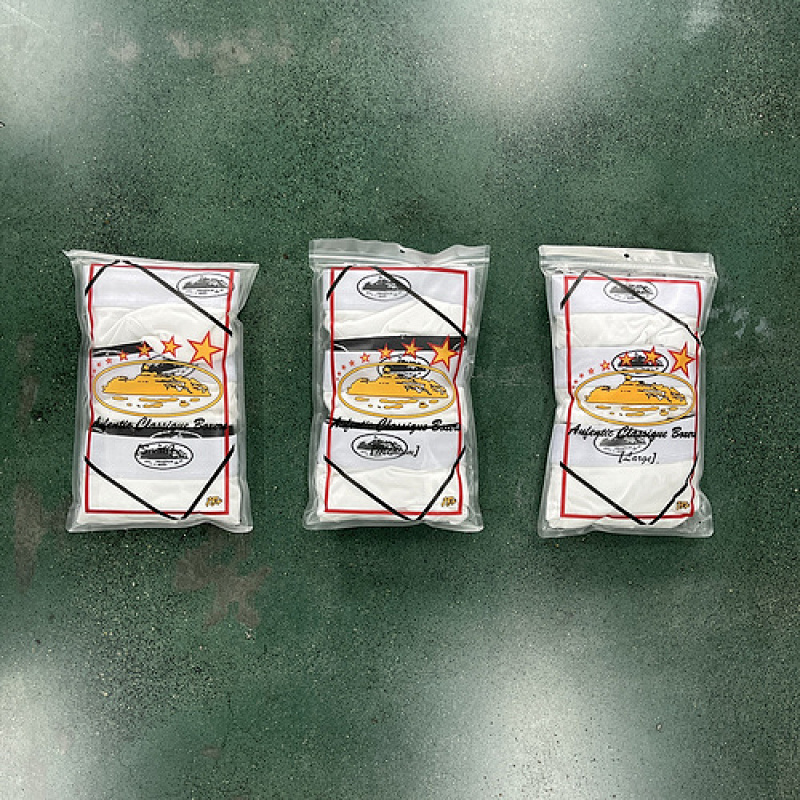 trapstar 85 3 PACK ALCATRAZ BOXERS White AC46