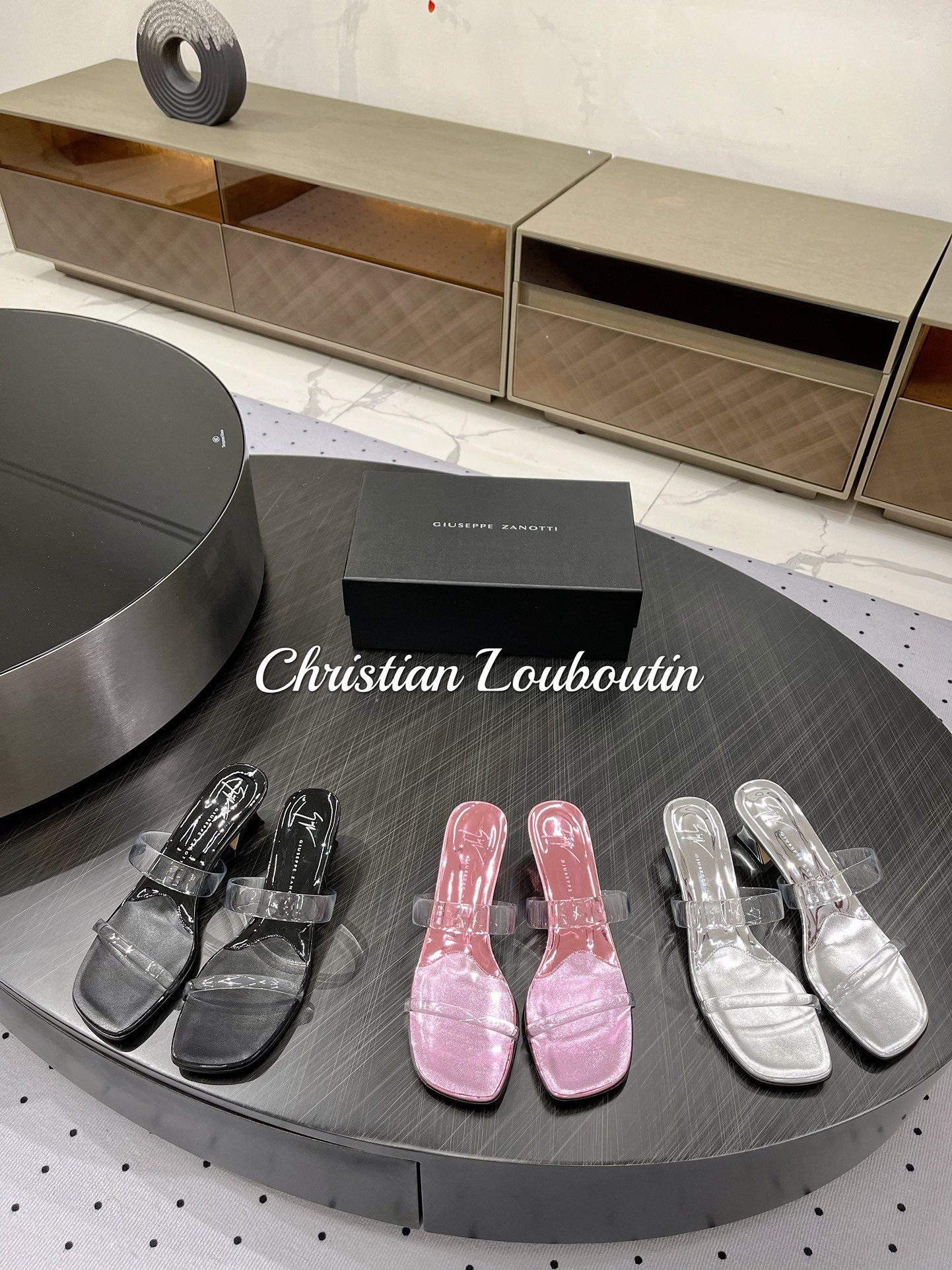 Giuseppe Zanotti GZ shoes 2024 52 3539 4.5CM57C4