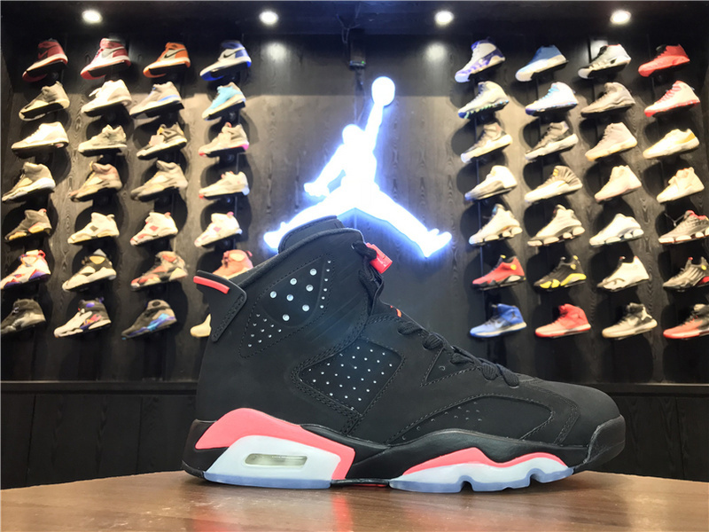 jordan 6 Air Jordan 6 Black Infrared 384664 023 40.5 47.5363C