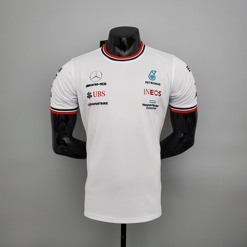 mercedes F1 racing suit Mercedes White S 5XL1D61