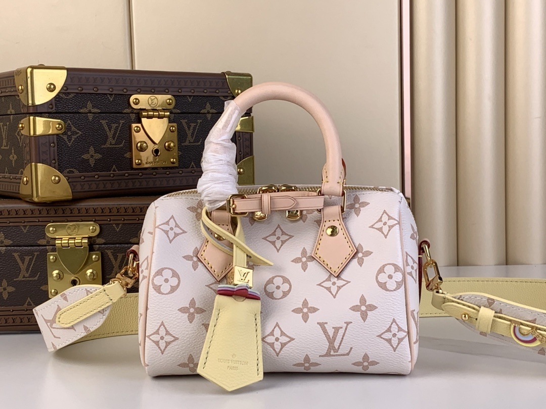 LV-Handbags M24598 White flowers(136F)