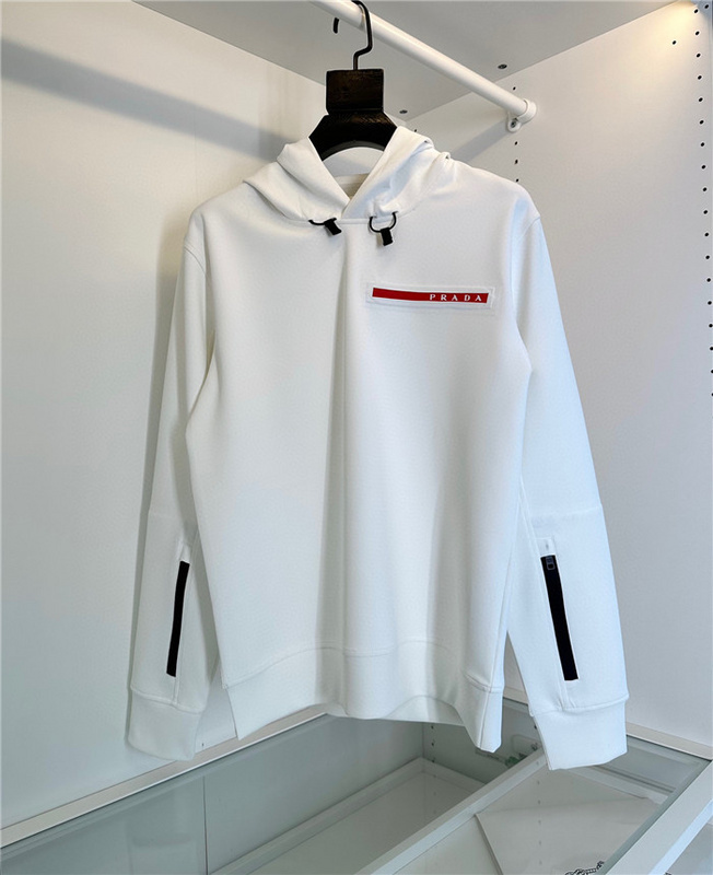 prada 160 2023fw P ADA Hoodie Top Version7FCB