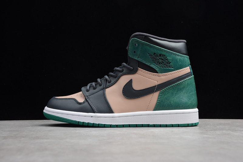 jordan 1 AH7389 203 GZ AIR JORDAN 1 RETRO HIGH BIO BEIGE ANTHRACITE GREEN UNISEX 36 47.5 D9F3
