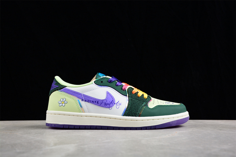 jordan 6 360 FD9665 351 AIR JORDAN 1 RETRO LOW OG GORGE GREEN COURT PURPLE WHITE BARELY VOLT