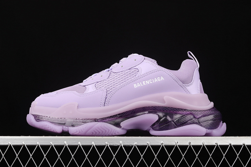 BALENCIAGA TRIPLE S 【600】[W2GA15890]-[BA﹡LEN﹡CIAGA TRIPLE S 3.0 SNEAKERS LIGHT PURPLE∕LIGHT PU