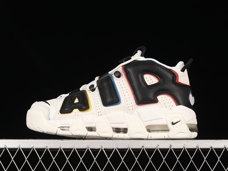uptempo 340 DM1297 100 AIR MORE UPTEMPO 96 PRIMARY COLORS BLACK SAIL BLACK TEAM ORANGE UNISEX