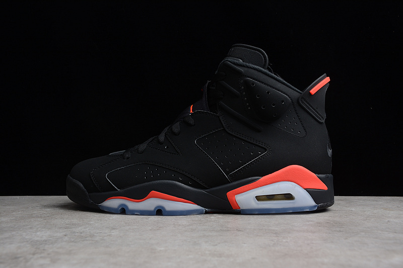 jordan 6 550 384664 060 GZ AIR JORDAN 6 RETRO INFRARED 2019 BLACK INFRARED 23 BLACK MAN 40 47