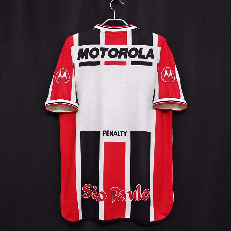 2000 Sao Paulo Away Retro soccer jersey Camiseta de futebol maillot camisas de time