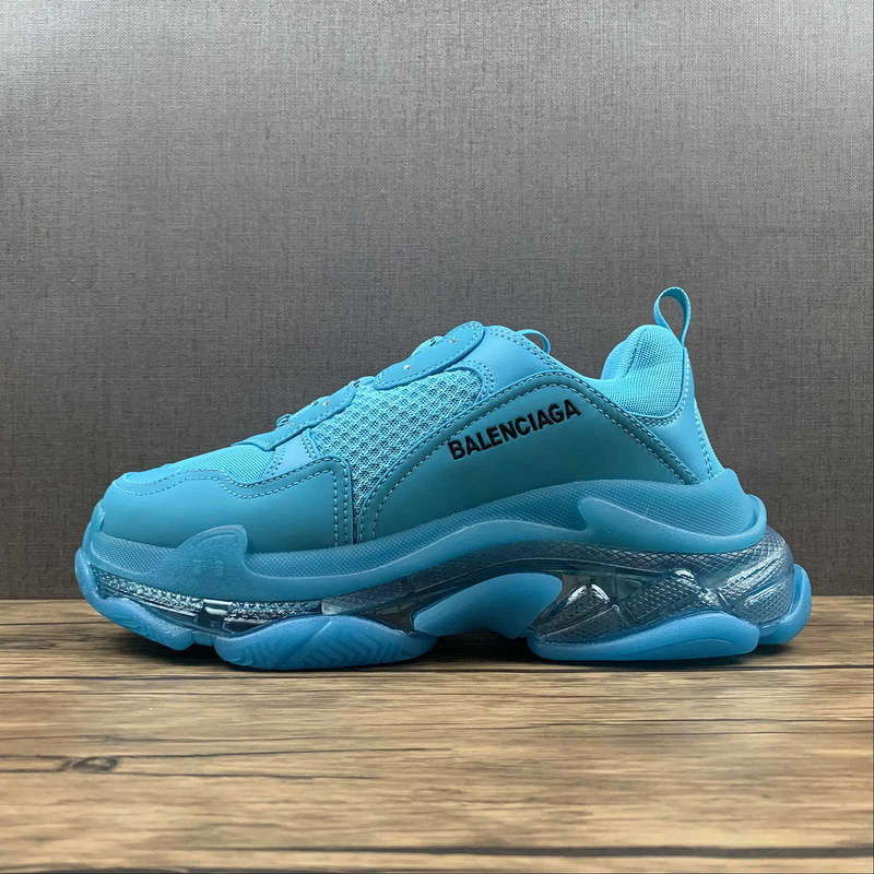 BALENCIAGA TRIPLE S 【550】[BA﹡LEN﹡CIAGA TRIPLE S BLUE∕BLUE∕BLUE]-[WOMAN︰35-39]-[MAN︰40-46](72A5