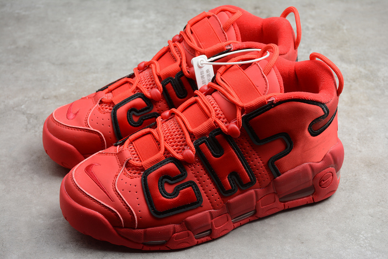uptempo 340 AJ3138 600 AIR MORE UPTEMPO QS CHICAGO RED RED BLACK WOMAN 36 39 MAN 40 45 4B58