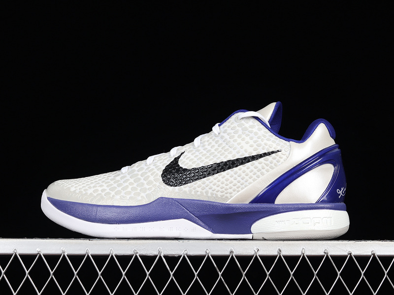 kobe 420 436311 100 KOBE 6 VI PROTRO WHITE SILVER ROYAL BLUE MAN 39 46 7045