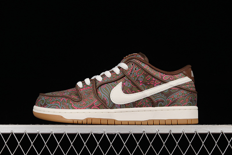 dunk 330 DH7534 200 DUNK LOW PRO PAISLEY BROWN BROWN MULI COLOR WHITE GUM UNISEX 36 47.5 11CD