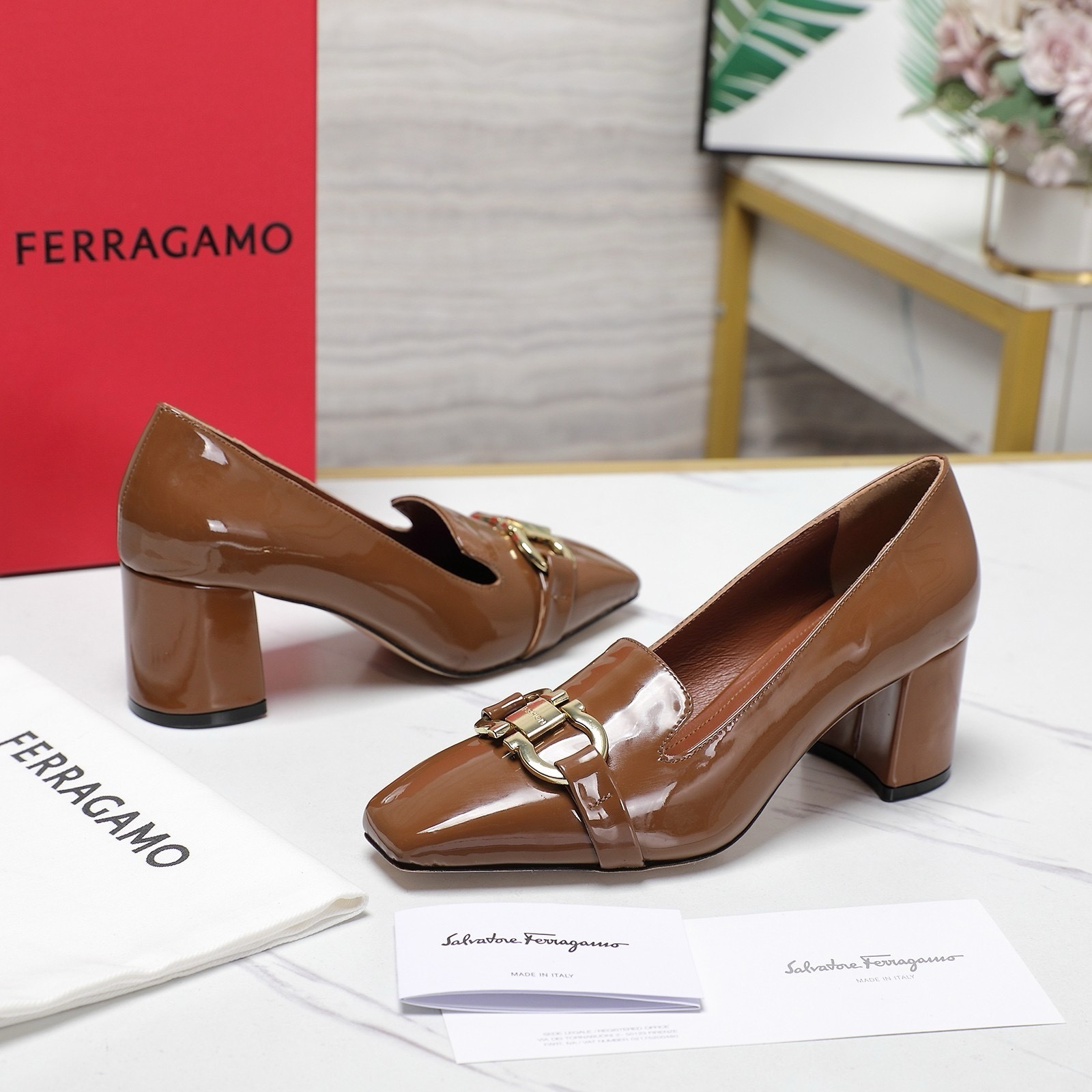 Ferragamo shoes Salvatore Ferragamo shoes size︰eu35-42 6CM 321630D(FD63)