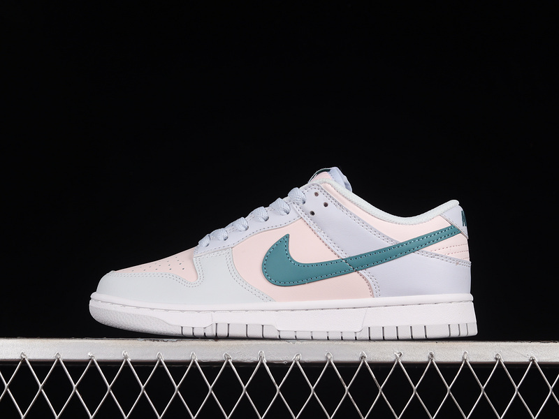 dunk 270 FD1232 002 SB DUNK LOW FOOTBALL GREY MINERAL TEAL PEARL PINK WOMAN 36 39 MAN 40 46 D