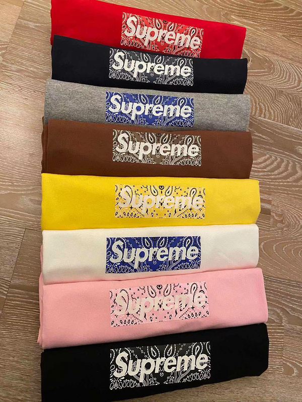 SUPREME Supreme 19FW Bandana Box Logo TeeF928