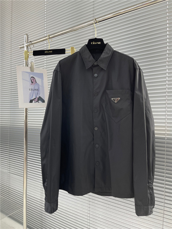 prada 2023fw P ADA Shirt Top VersionB48D