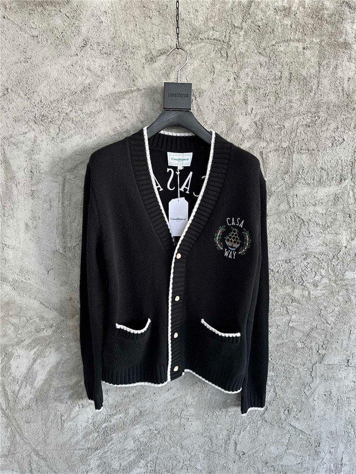 CASABLANCA Clothes 2023FW CASABLANCA Sweater Top Version $180(04FB)