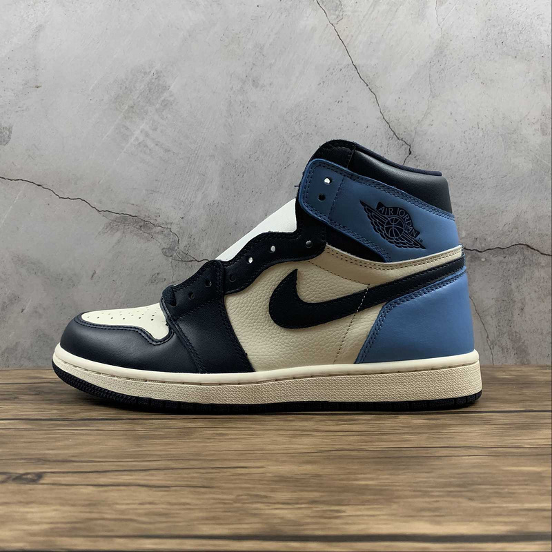 jordan 1 400 555088 140 AIR JORDAN 1 RETRO HIGH OG OBSIDIAN SAIL OBSIDIAN UNIVERSITY BLUE MAN