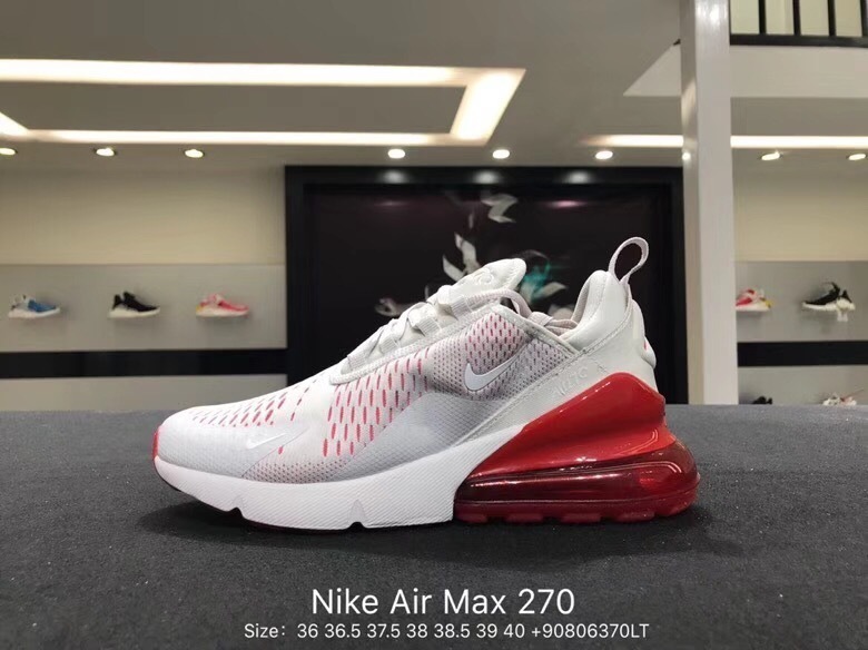 air max Air Max 270 white Wine RedDD73