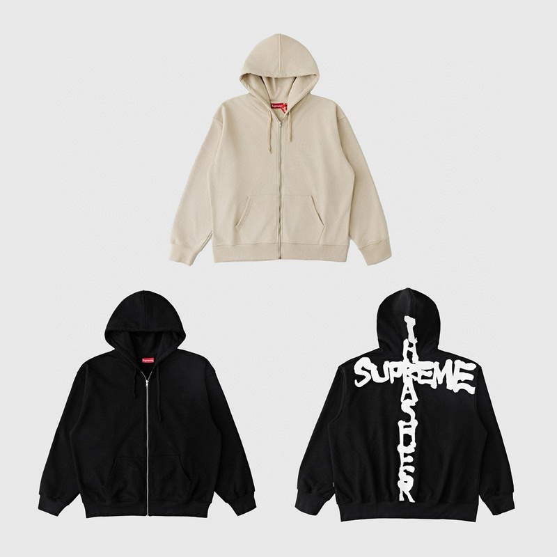 SUPREME Supreme x THRASHER FW24 WEEK6 Zip Up Hooded SweatshirtC58F