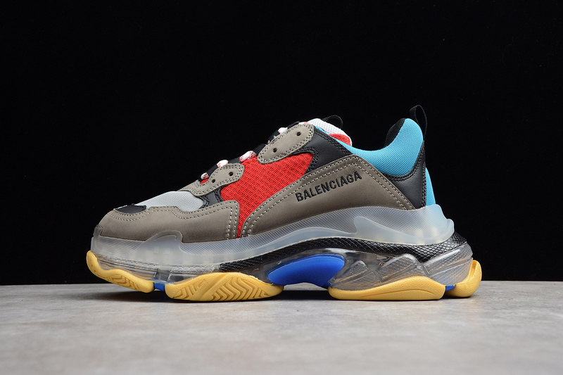 triple s ECBA800616H TRIPLE S SNEAKER DADSHOE RED YELLOW GREY UNISEX 35 46 76A8