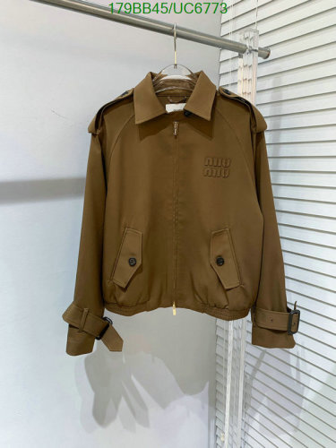 MiuMiu Clothing Code︰ UC6773(8F82) best sellers