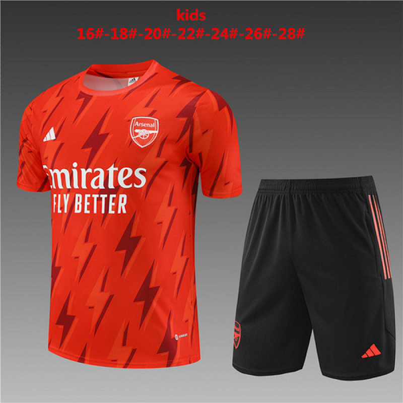 jersey 23∕24 Arsenal Kids Training Soccer Jerseys(4F04)