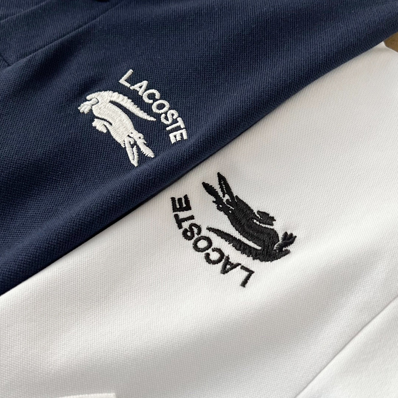 lacoste 93365 Lactose Embroidery Polo Tee Top Quality Price 40 7E46