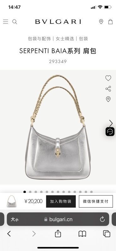 BVLGARI Bag -Bvlgari 0141245A