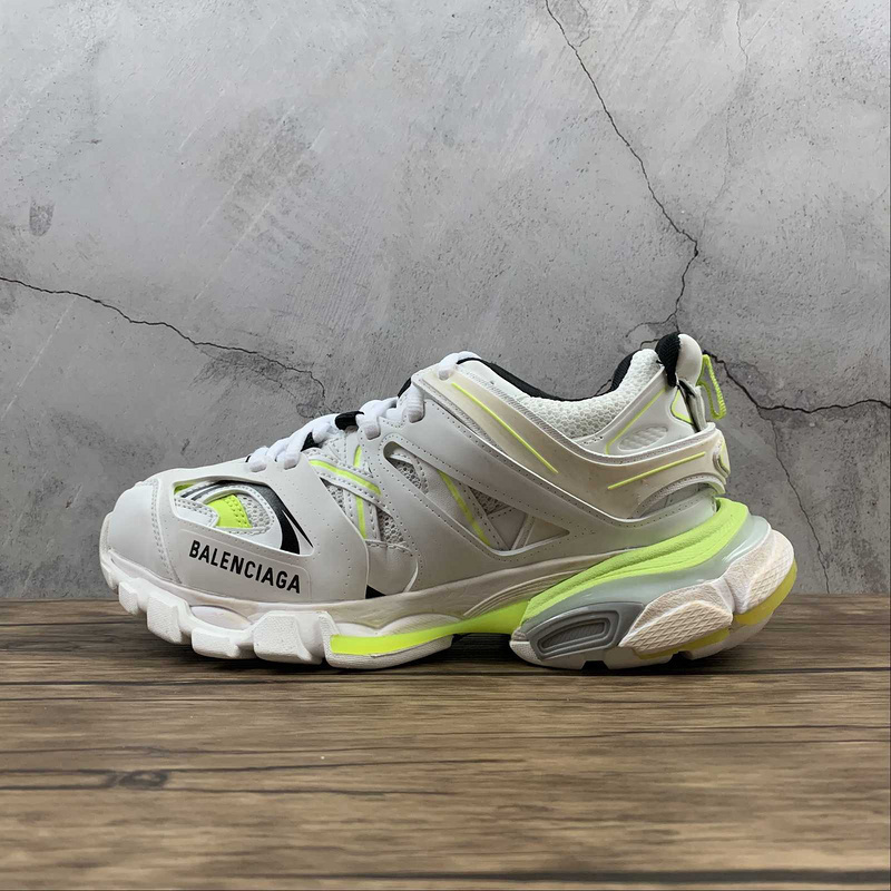 BALENCIAGA TRACK 【530】[BA﹡LEN﹡CIAGA TRACK 3.0 SNEAKER WHITE∕WHITE∕YELLOW]-[WOMAN︰35-39]-[MAN︰4