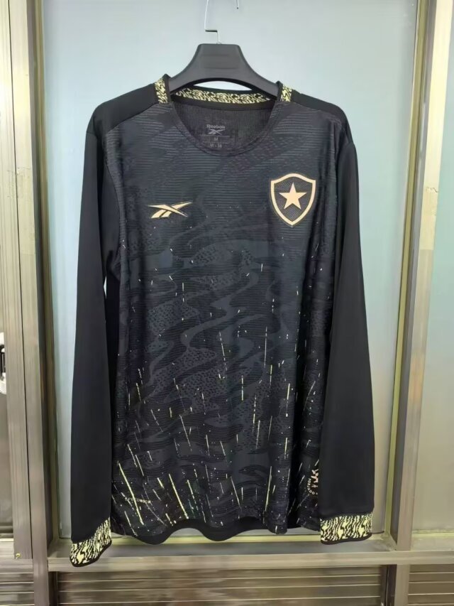 Brazil League Jerseys Botafogo 24-25 black long sleeves S-4XL(CAC5)