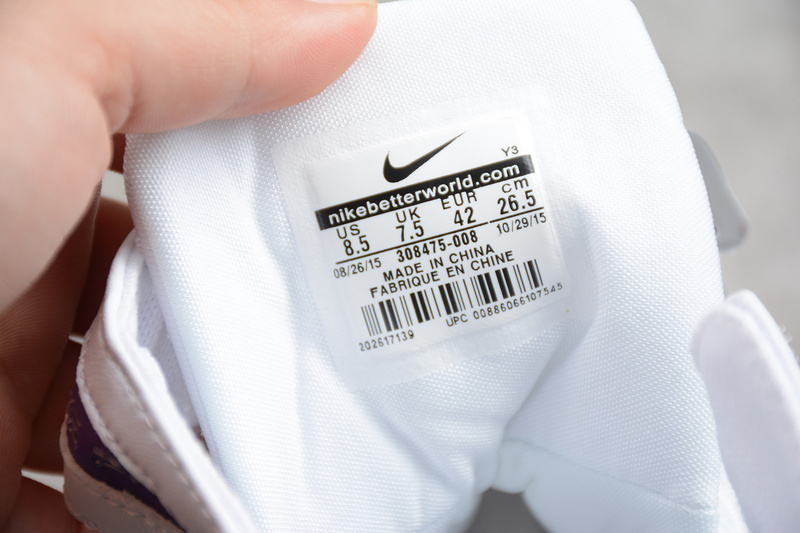 kobe 480 308475 008 AIR ZOOM HUARACHE 2K4 KOBE LAKERS WHITE PURPLE YELLOW MAN 40 45 900C