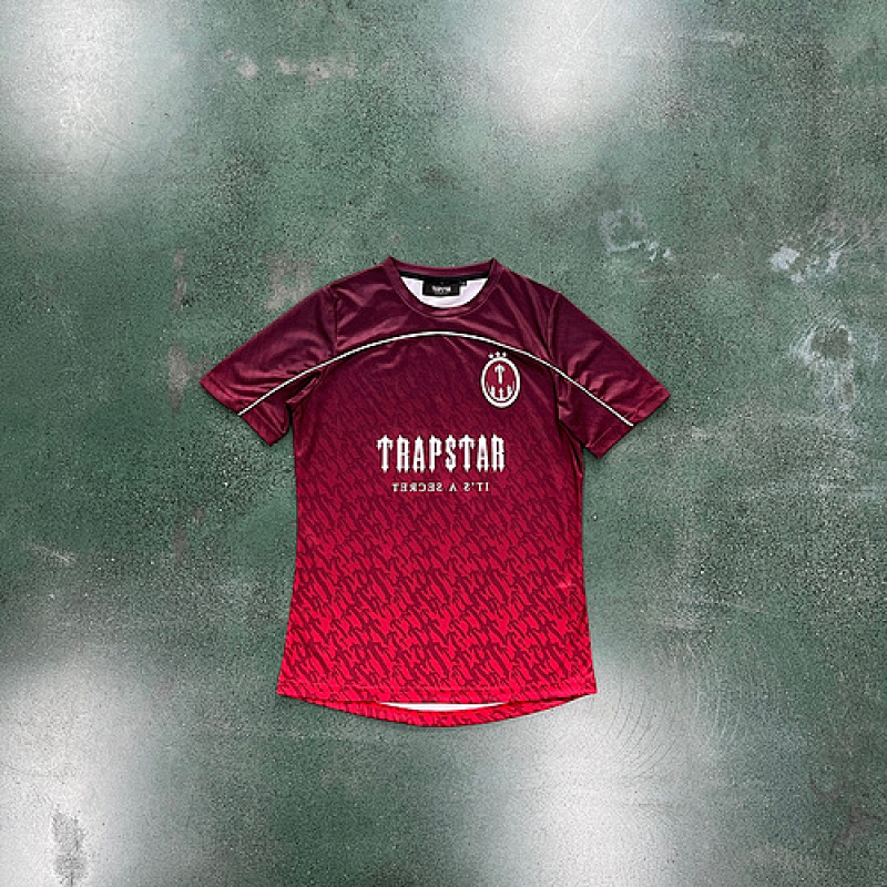 trapstar 120 T football jersey red 2A9D