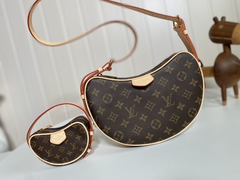 shoulder bag louis vuitton Croissant MM M46828 2024 lv bags for women handbag shoulder bag fo