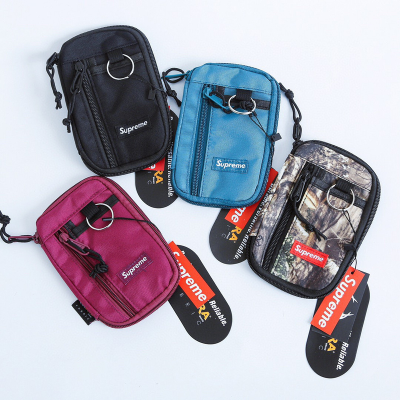 SUPREME Supreme 19 FW Small Zip Pouch8A3E
