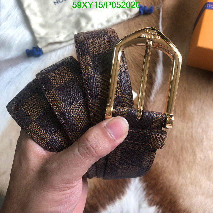 gucci belt Louis Vuitton Designer Belt Code P052020C492