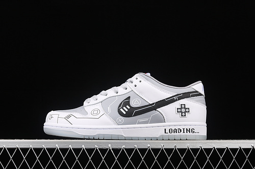 dunk 380 DD1768 400 DUNK LOW VIDEO GAME WHITE GRAY BLACK UNISEX 36 46 B210