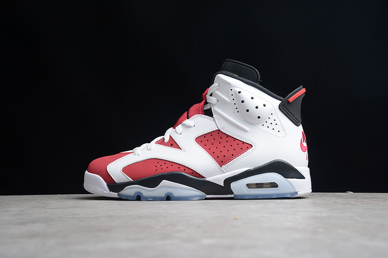 jordan 6 550 CT8529 106 AIR JORDAN 6 RETRO OG CARMINE 2021 WHITE BLACK CARMINE MAN 40 47.5 46