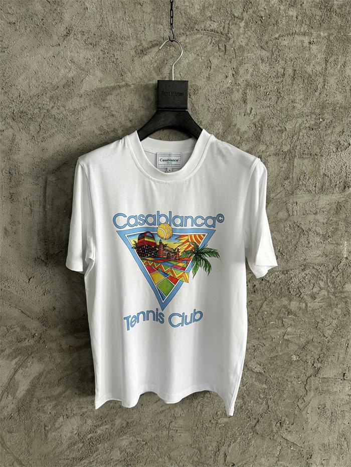 CASABLANCA Clothes CASABLANCA T Shirt Top Version(4AC5)